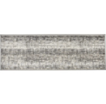 Grijs-wit tapijt met abstract patroon