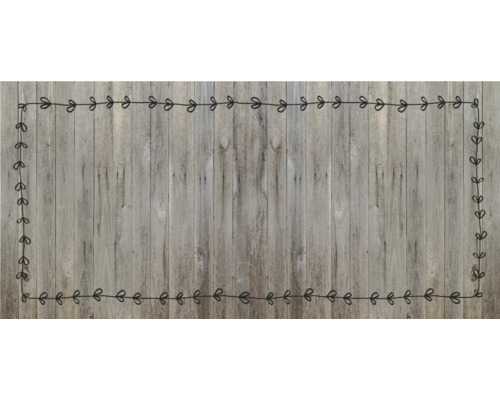 Houten achtergrond met decoratieve lijst