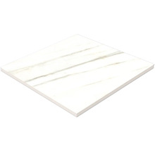 Witte vloertegel met marmerlook